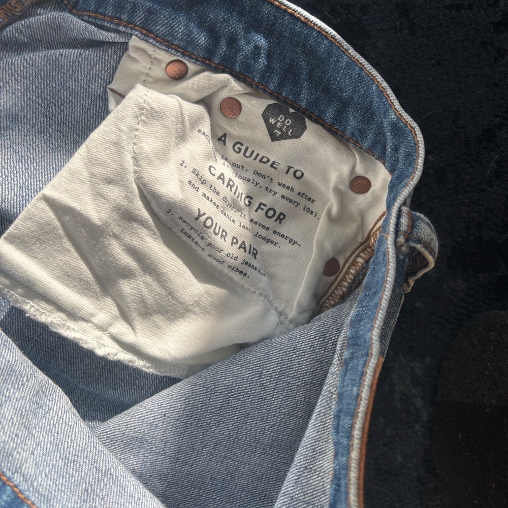 Madewell patchwork cruiser straight - image 12